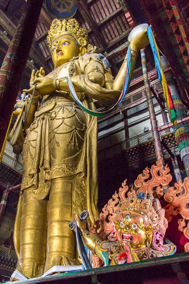 Bouddha Géant au Monastère de Gandan