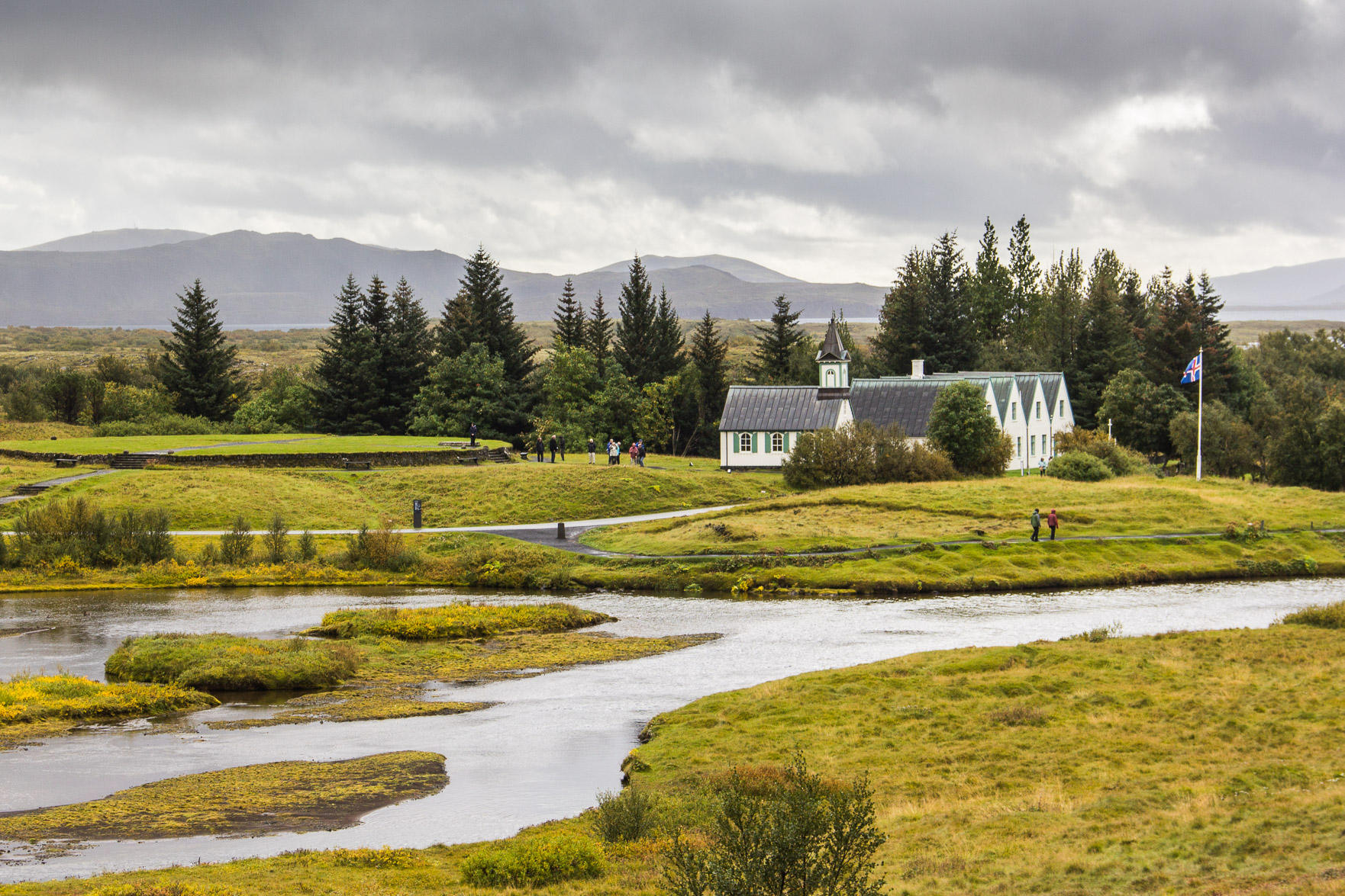 Maison d'été du premier ministre islandais à Þingvellir